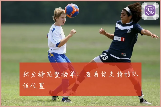 积分榜完整榜单：查看你支持的队伍位置